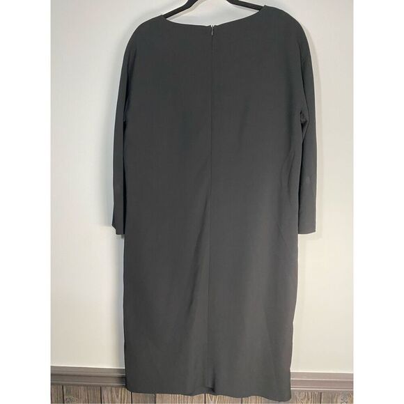 Size 14, Luisa Cerano black dress, zipper detail on the sides & 2 zip pockets. - Picture 3 of 11